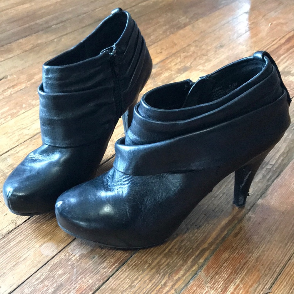 Black booties